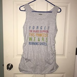 Workout maternity muscle tank